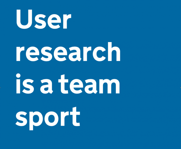 User research is a team sport