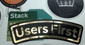 Users first